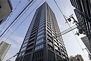 THE-CROSS-CITY-TOWERの外観（北西側から）