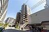 外観：エスリード阿波座の外観（南西側から）