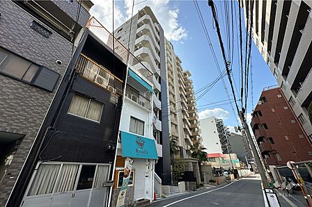 エステムコートキャナルサイドの外観(北西側から)