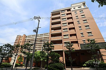 ライオンズガーデン城東の外観(西側から)