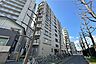 外観：ハイネス阿波座の外観（北東側から）