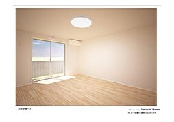 つくばエクスプレス つくば駅 徒歩28分の賃貸アパート 2階1Kのリビング/ダイニング