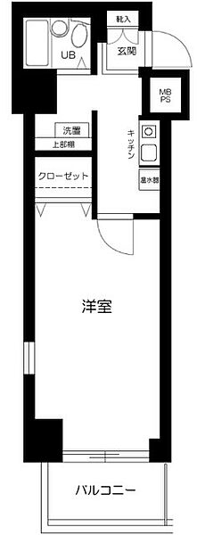 東京都葛飾区西新小岩1丁目(賃貸マンション1K・6階・24.74㎡)の写真 その2