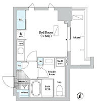 JP noie 錦糸町 408 ｜ 東京都墨田区亀沢4丁目15-18（賃貸マンション1R・4階・25.17㎡） その2