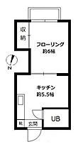 グリーンハイツ 1Ａ ｜ 東京都目黒区祐天寺１丁目17-16（賃貸アパート1K・1階・24.00㎡） その2