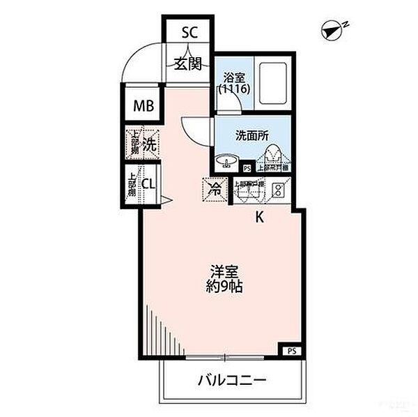 プレール・ドゥーク方南町 101｜東京都杉並区堀ノ内２丁目(賃貸マンション1R・地下1階・25.77㎡)の写真 その2