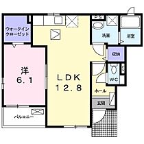 ハピネスI 101 ｜ 神奈川県相模原市中央区田名6061-1（賃貸アパート1LDK・1階・46.73㎡） その2