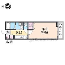 サンリット　ハウス 201 ｜ 大阪府枚方市東香里新町（賃貸アパート1K・1階・30.43㎡） その2