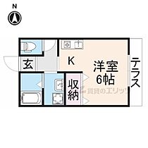 奈良県奈良市押熊町（賃貸アパート1K・1階・23.60㎡） その2