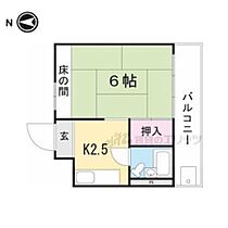 大阪府枚方市牧野本町１丁目（賃貸アパート1K・1階・19.00㎡） その2