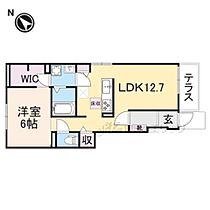 コージーコート枚方II 105 ｜ 大阪府枚方市宇山町（賃貸アパート1LDK・1階・45.33㎡） その2