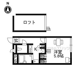 レオパレスＲｅｖｅｕｅｒ 1階1Kの間取り
