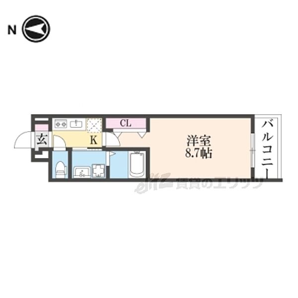 ＲＥＬＡ　ＦＯＲＴ 203｜奈良県桜井市大字戒重(賃貸アパート1K・2階・28.87㎡)の写真 その2