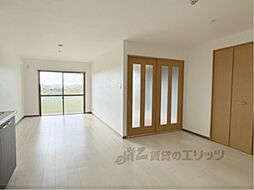 JR片町線(学研都市線) 津田駅 徒歩12分の賃貸マンション 5階3LDKのリビング/ダイニング