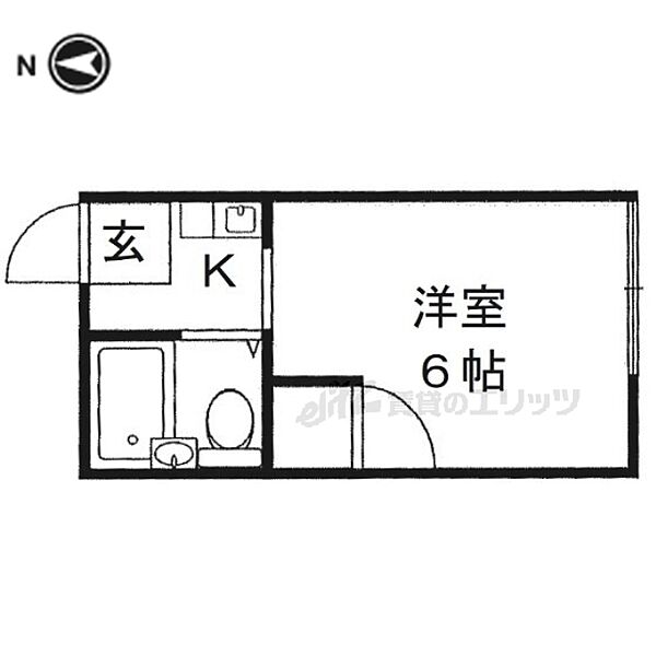 ネヤクレスト 103｜大阪府寝屋川市境橋町(賃貸アパート1K・1階・17.00㎡)の写真 その2