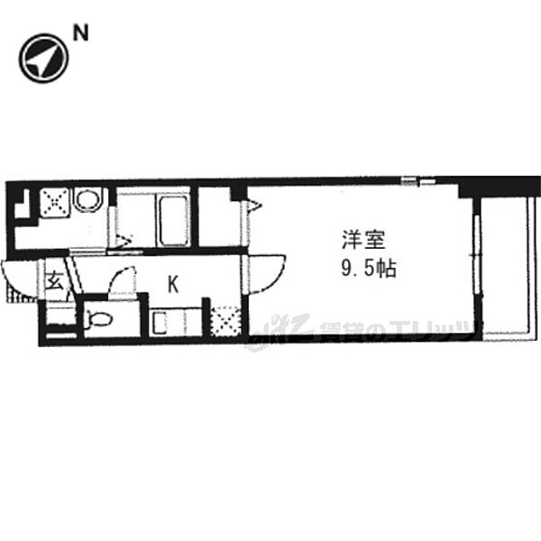 エストレージャ 201｜大阪府枚方市招提平野町(賃貸アパート1K・2階・29.01㎡)の写真 その2