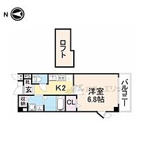 グリシーナI 202 ｜ 大阪府寝屋川市高宮栄町（賃貸アパート1K・2階・25.25㎡） その2