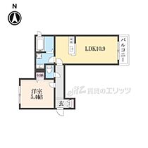 奈良県生駒市山崎新町（賃貸マンション1LDK・2階・42.27㎡） その2