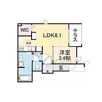 ル・シエル 106 ｜ 奈良県橿原市新口町（賃貸アパート1LDK・1階・36.41㎡） その2