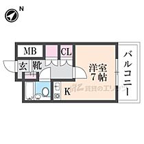 神宮吉田マンション 401 ｜ 奈良県橿原市久米町（賃貸マンション1R・4階・25.00㎡） その2