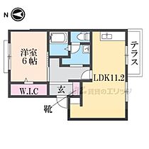 奈良県橿原市雲梯町（賃貸アパート1LDK・1階・43.00㎡） その2