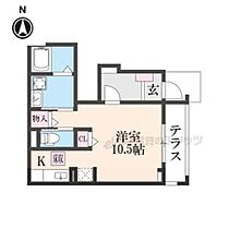 アザレアツインズ 107 ｜ 奈良県磯城郡田原本町大字十六面（賃貸アパート1R・1階・29.85㎡） その2