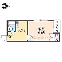 みすずコーポII 6 ｜ 奈良県大和高田市礒野東町（賃貸マンション1K・1階・18.45㎡） その2