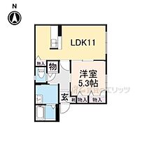 奈良県橿原市曲川町（賃貸アパート1LDK・1階・41.70㎡） その2