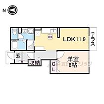 サニー・コーポＳ・Ｏ　Ｂ 102 ｜ 奈良県御所市大字三室（賃貸アパート1LDK・1階・42.77㎡） その2