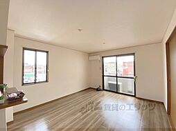 JR関西本線 郡山駅 徒歩24分の賃貸アパート 2階2LDKのリビング/ダイニング