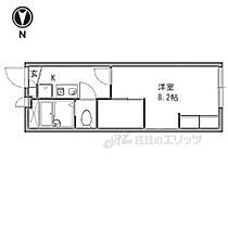 レオパレスユニバース橿原 204 ｜ 奈良県橿原市醍醐町（賃貸アパート1K・2階・22.35㎡） その2