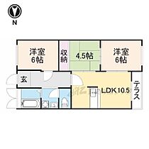 奈良県橿原市西池尻町（賃貸マンション3LDK・1階・58.32㎡） その2