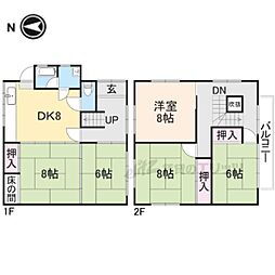 🉐敷金礼金0円！🉐斑鳩町服部1丁目14−20貸家