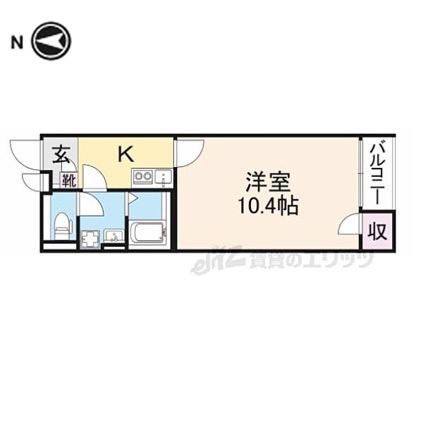 奈良県大和郡山市今国府町(賃貸アパート1K・2階・29.71㎡)の写真 その2