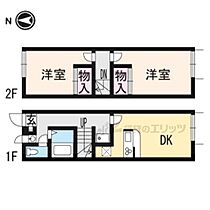 レオパレスヴィラージュ 111 ｜ 奈良県磯城郡田原本町（賃貸アパート2DK・1階・49.68㎡） その2