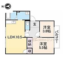 奈良県天理市石上町（賃貸アパート2LDK・2階・47.00㎡） その2