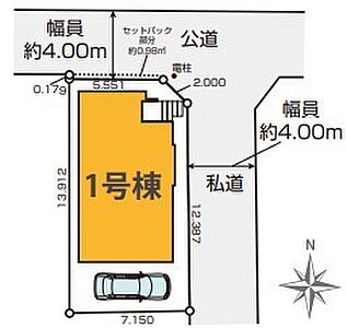 間取り：区画図