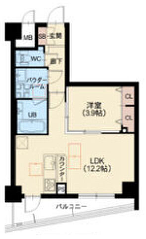 エクシアテラス梅田(EXIATERRACE UMEDA) ｜大阪府大阪市北区大淀中1丁目(賃貸マンション1LDK・3階・40.06㎡)の写真 その2