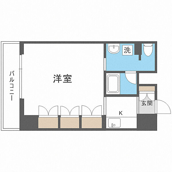 アーデンタワー南堀江 ｜大阪府大阪市西区南堀江4丁目(賃貸マンション1K・7階・40.15㎡)の写真 その2