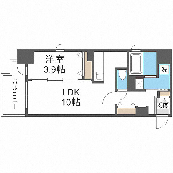 アヴェニール北浜 ｜大阪府大阪市中央区道修町1丁目(賃貸マンション1LDK・8階・36.90㎡)の写真 その2