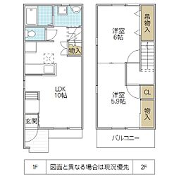 Himawari 2LDKの間取り