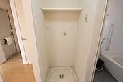 室内洗濯機置き場です