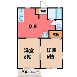 東武伊勢崎線 伊勢崎駅 バス23分 茂呂大橋西下車 徒歩3分
