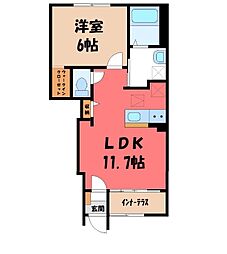 JR両毛線 伊勢崎駅 バス15分 雷電神社入口東下車 徒歩16分