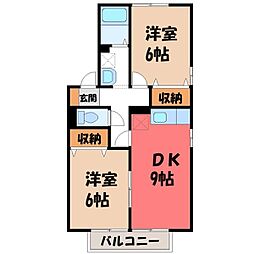 JR上越線 新前橋駅 徒歩13分 2階/-
