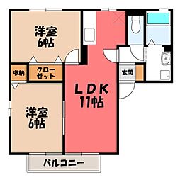 JR両毛線 駒形駅 徒歩21分