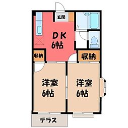 東武伊勢崎線 剛志駅 4.4km