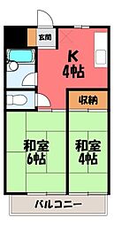 シティーハイツ中川 A 2階