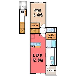JR高崎線 籠原駅 徒歩22分 2階/-