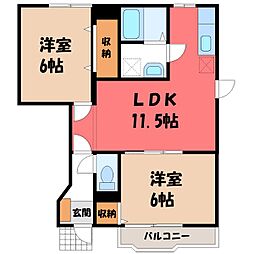 JR上越線 井野駅 3.6km 1階/-